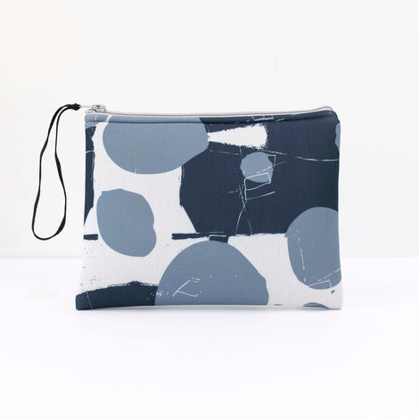 Abstract Spaces in Slate - Neoprene Bag
