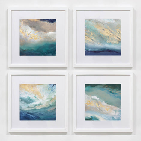 Coastal 4 Set - Framed Prints