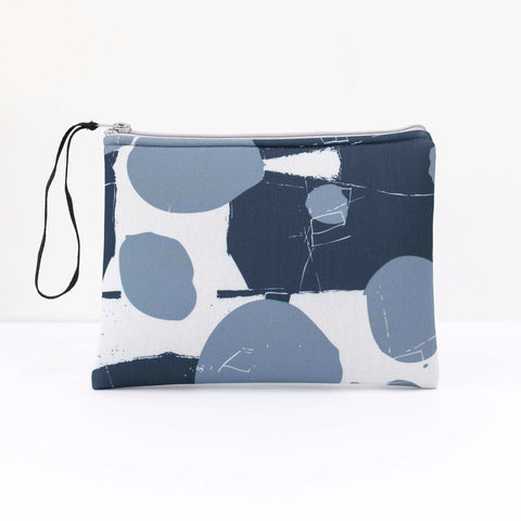 Abstract Spaces in Slate - Neoprene Bag