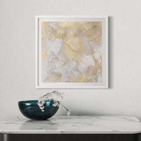 Aurum Sand No. 12 - Framed Print