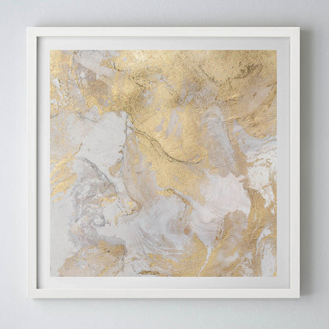 Aurum Sand No. 12 - Framed Print