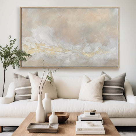 Blush Lucite - Canvas Print
