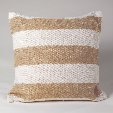 Casa Cubista Striped Pillow - Camel
