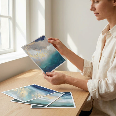 Coastal 4 Set - Paper Prints by Julia Contacessi