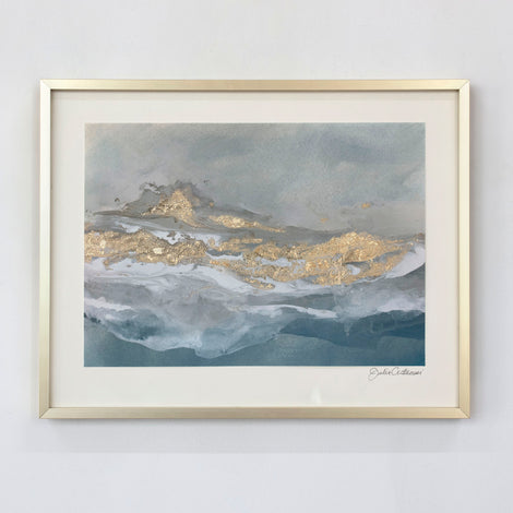 Coastal Sage No. 1 - Embellished Print