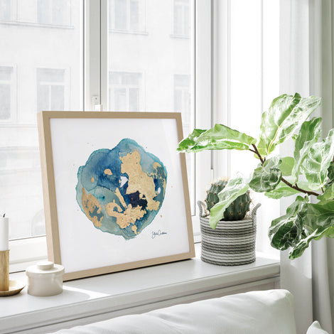 Geode No. 1 - Paper Print