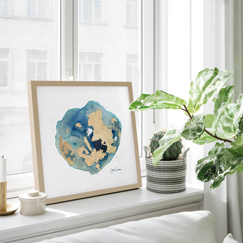 Geode No. 1 - Paper Print