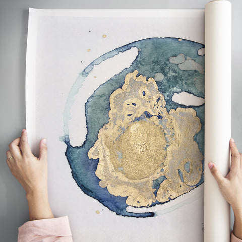 Geode No. 3 - Paper Print