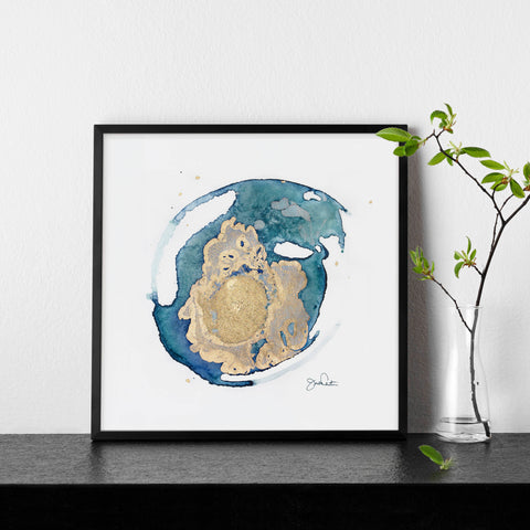 Geode No. 3 - Paper Print