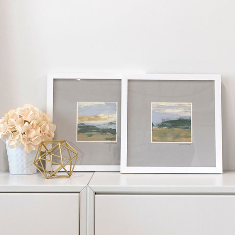 Open Field No. 7 and No. 8 - Original Set