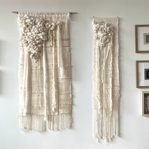 Snow White - Fiber Wall Hanging