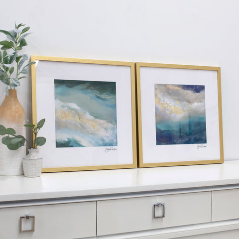 Saint Helena & Labradorite Dream - Framed Print Set