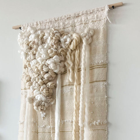 Snow White - Fiber Wall Hanging