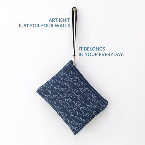 Squiggle Script - Neoprene Bag
