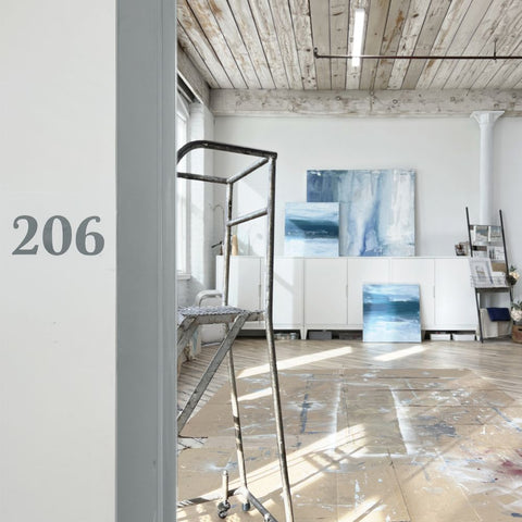 View Work in Person, Book a Studio Visit.