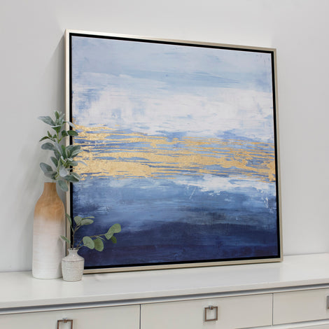 Timeless No. 1 - 36x36 Embellished & Framed Print
