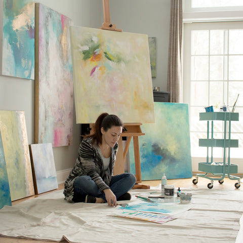 View Work in Person, Book a Studio Visit.