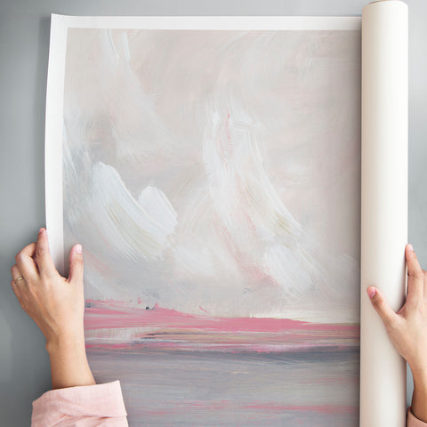 Sugar Dust in Pink - Canvas Print