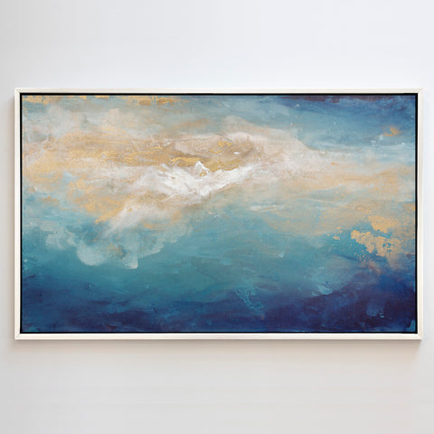 Sun Soaked Sea - Canvas Print