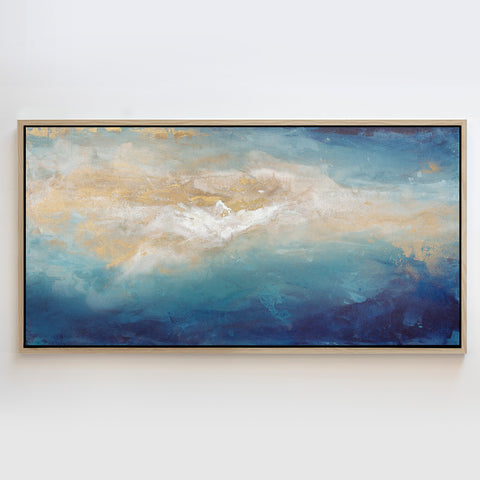 Sun Soaked Sea - Canvas Print